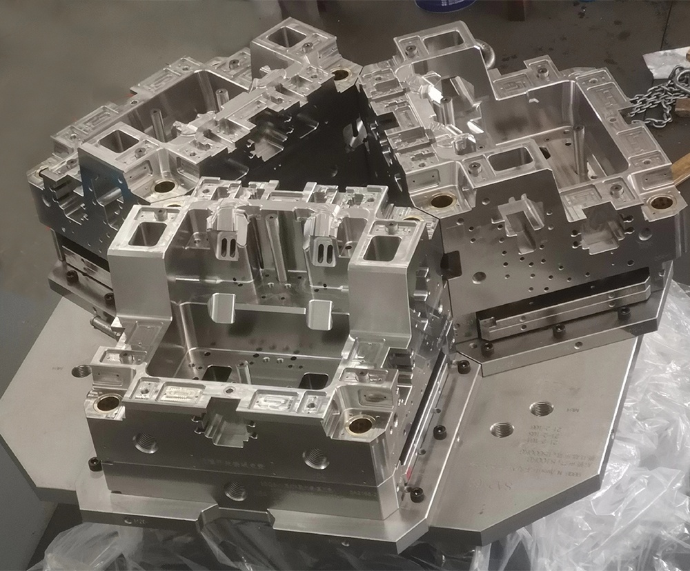 分體式三色車燈模架